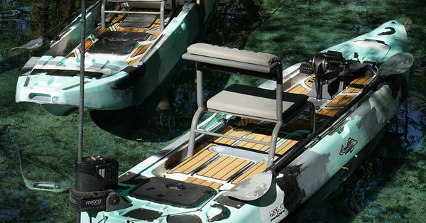 Navigating Shallow Waters With a Pedal-Drive Kayak