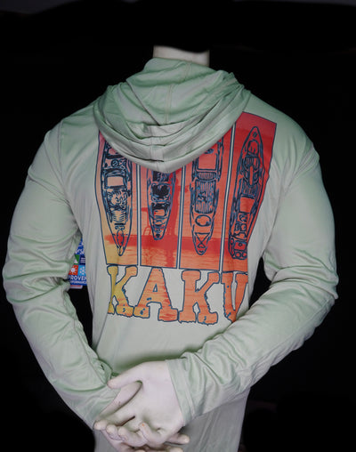 NEW Kaku Vintage Hooded LS Performance Shirt